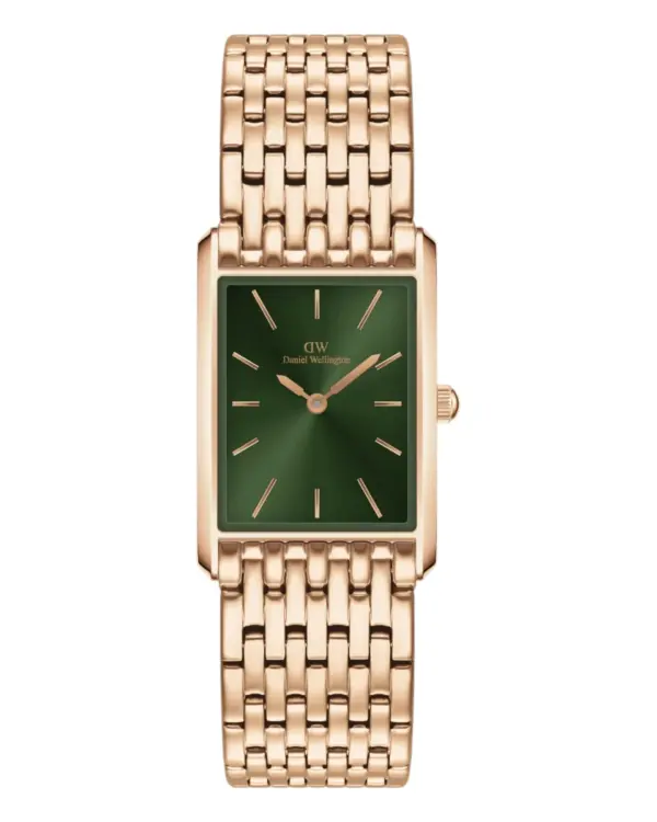 Daniel Wellington Bound 9-Link Roséguld Grön