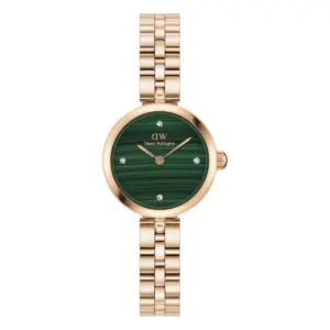 Daniel Wellington Elan Lumine Malakit Roséguld Grön