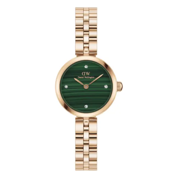 Daniel Wellington Elan Lumine Malakit Roséguld Grön