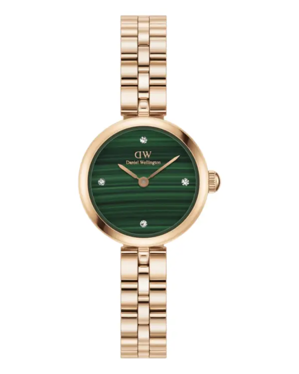 Daniel Wellington Elan Lumine Malakit Roséguld Grön