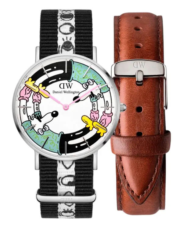 Daniel Wellington Steven Harrington NATO Silver Flerfärgad