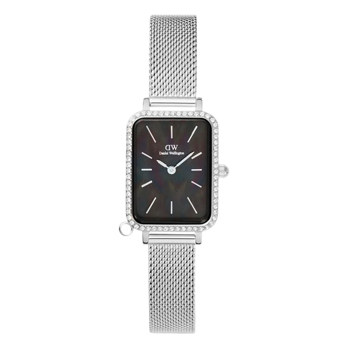 DW00100747 Daniel Wellington Quadro Crystal Zodiac Sterling Svart pärlemor
