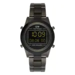 Daniel Wellington Retro Digital Mörkgrå Svart