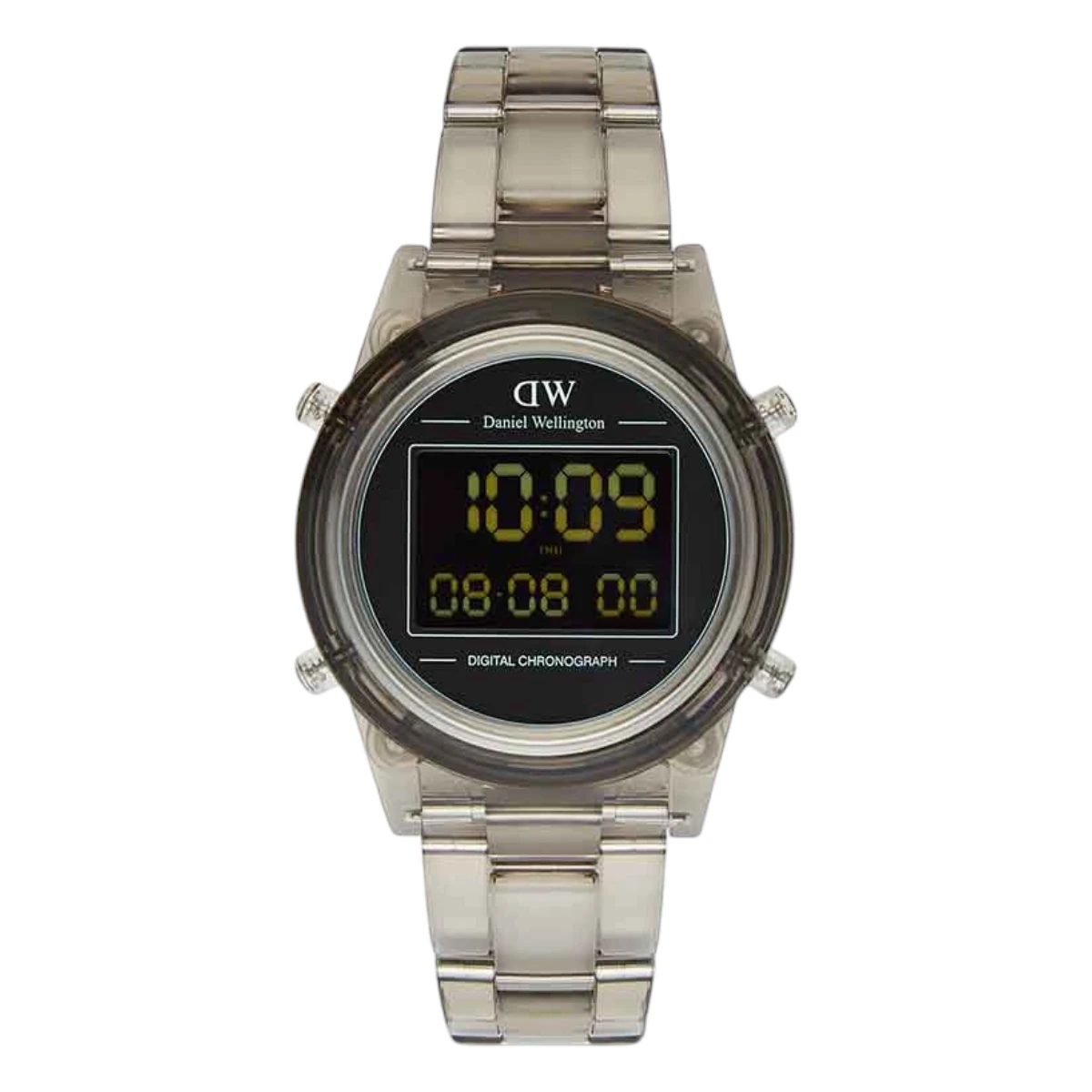 DW00100760 Daniel Wellington Retro Digital Ljusgrå Svart