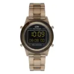 Daniel Wellington Retro Digital Mörkbrun Svart