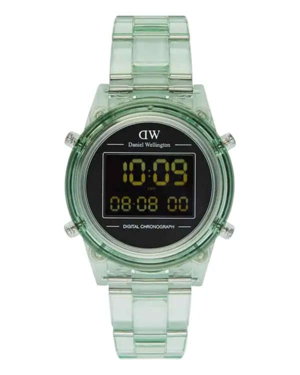 Daniel Wellington Retro Digital Ljusgrön Svart