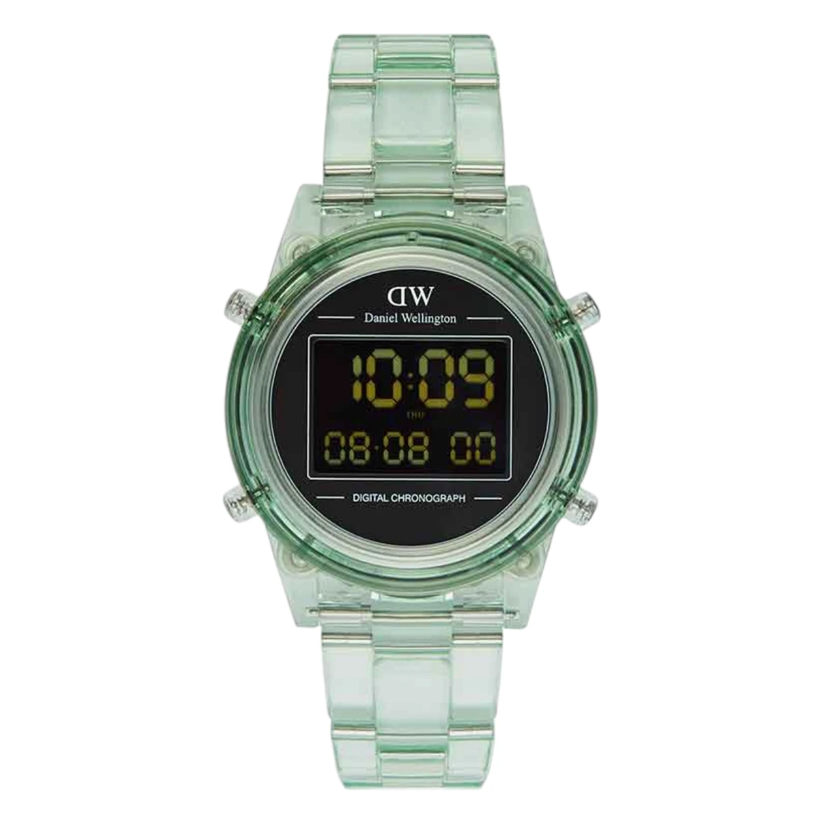 DW00100763 Daniel Wellington Retro Digital Ljusgrön Svart