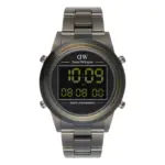 Daniel Wellington Retro Digital Mörkgrå Svart