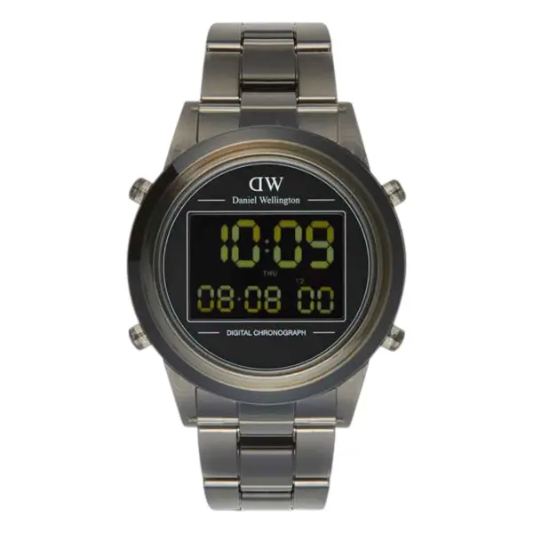 Daniel Wellington Retro Digital 42 mm Digital Plastlänk Mörkgrå