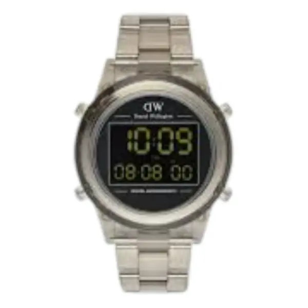 Daniel Wellington Retro Digital 42 mm Digital Plastlänk Ljusgrå