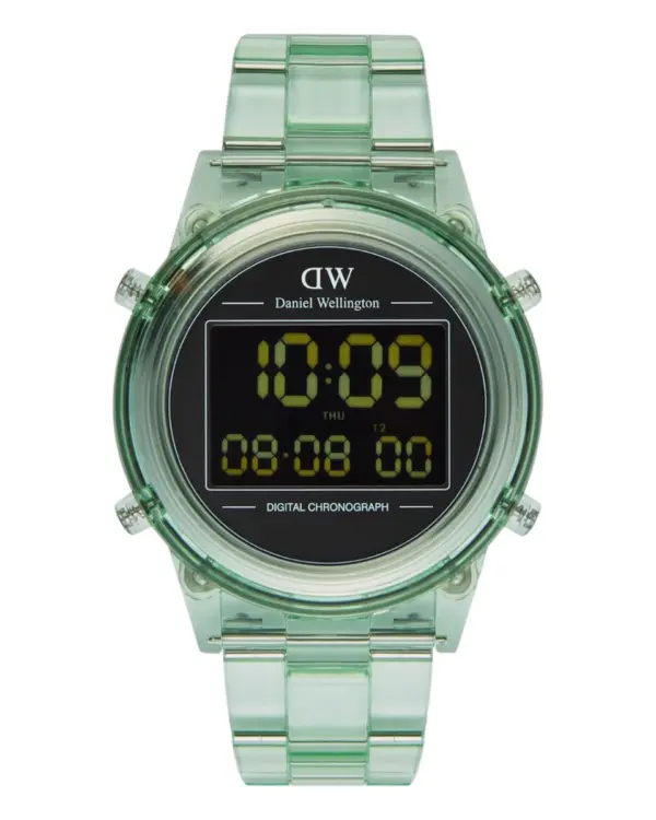 Daniel Wellington Retro Digital Ljusgrön Svart