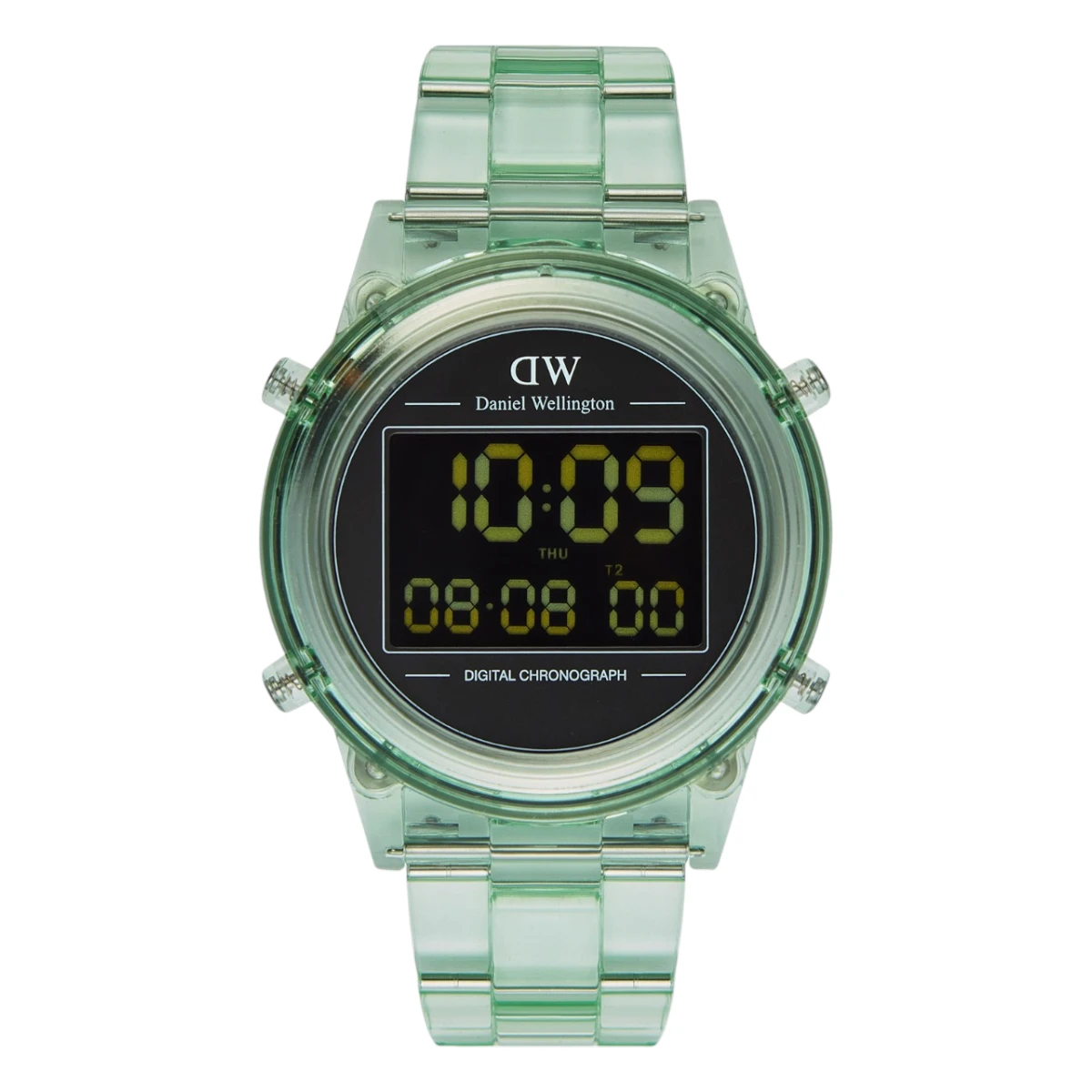 DW00100769 Daniel Wellington Retro Digital Ljusgrön Svart