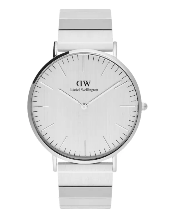 Daniel Wellington Classic Piano Link Silver Unitone Silver