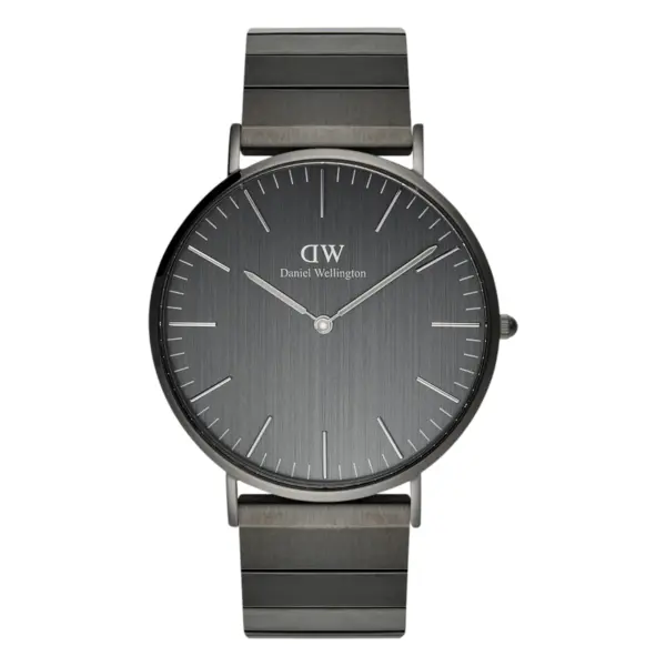 Daniel Wellington Classic Piano Link Graphite Unitone Quartz Stållänk Grå