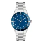 Daniel Wellington Iconic Paradigma Link Blue Enamel Silver Blå