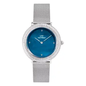 Daniel Wellington Crystalline Bezel Sterling Blå pärlemor