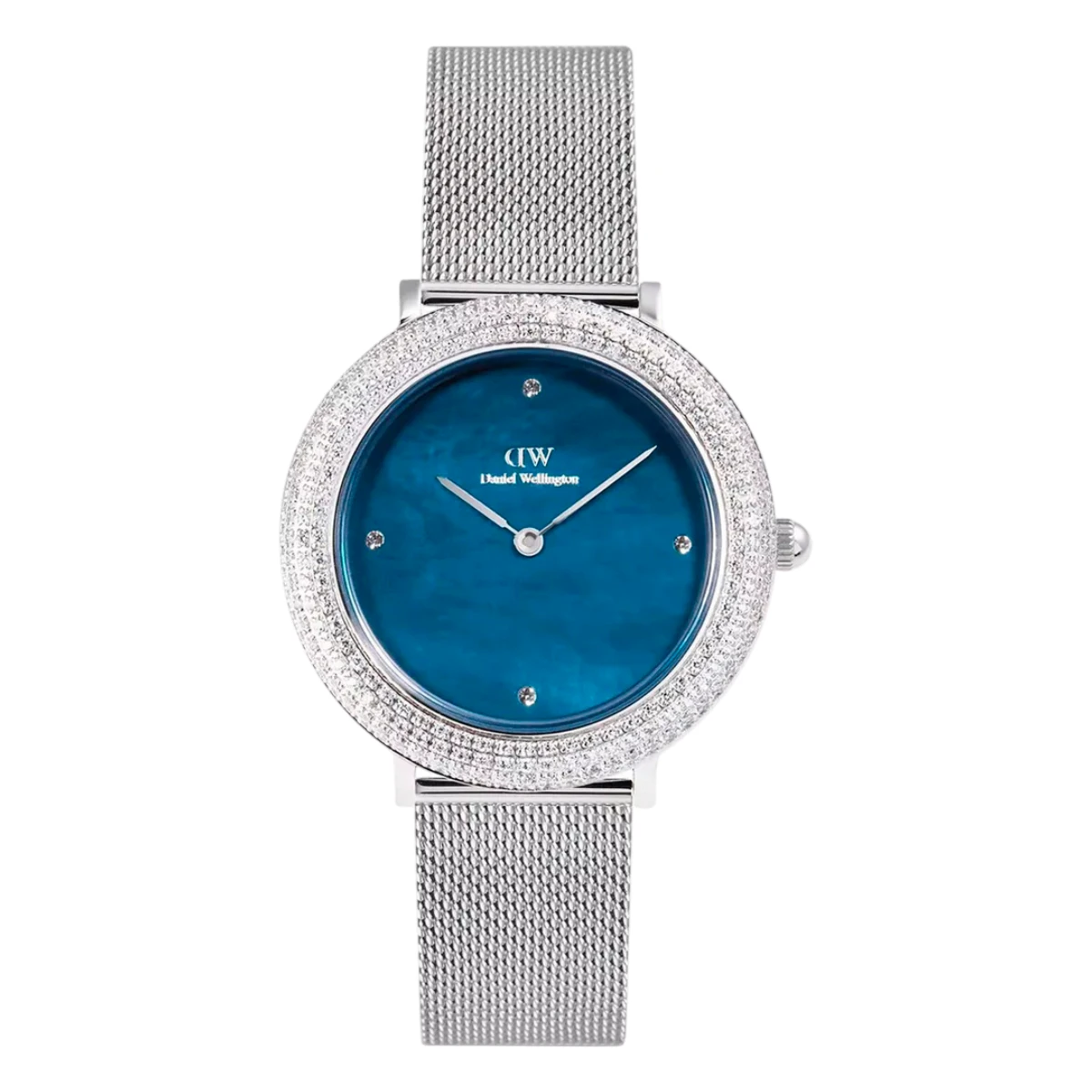 DW00100825 Daniel Wellington Crystalline Bezel Sterling Blå pärlemor