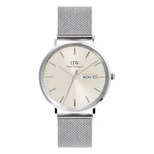 Daniel Wellington Classic Day Display Sterling Champagne