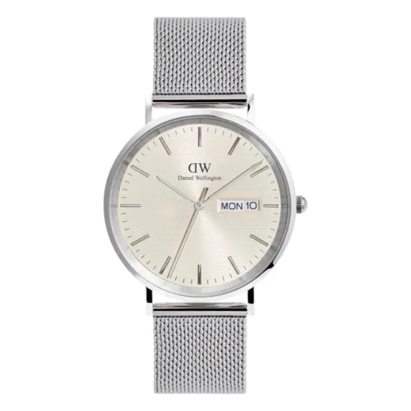 Daniel Wellington Classic Day Display Sterling Champagne Quartz Mesharmband Champagne