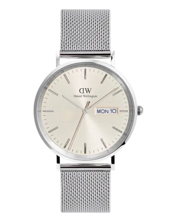Daniel Wellington Classic Day Display Sterling Champagne
