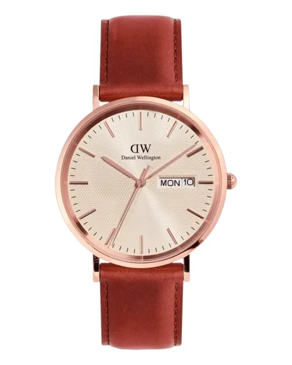 Daniel Wellington Classic Day Display St Mawes Roséguld Champagne