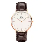 Daniel Wellington Classic York Roséguld Äggskalsvit