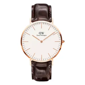 Daniel Wellington Classic York Roséguld Äggskalsvit