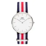 Daniel Wellington Classic Canterbury Silver Äggskalsvit