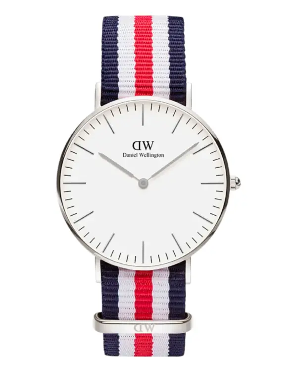 Daniel Wellington Classic Canterbury Silver Äggskalsvit