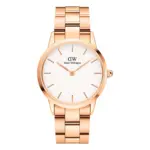 Daniel Wellington Iconic Link Roséguld Vit