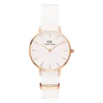 Daniel Wellington Petite Dover Roséguld Vit