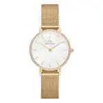 Daniel Wellington Petite Lumine Bezel Evergold Vit pärlemor