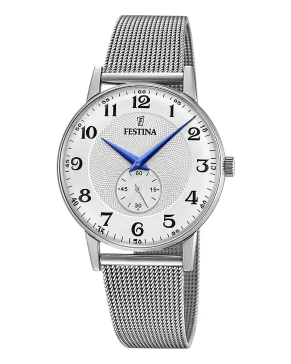 Festina Retro Liten Sekund Silver