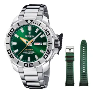 Festina The Originals Diver Set Quartz Grön