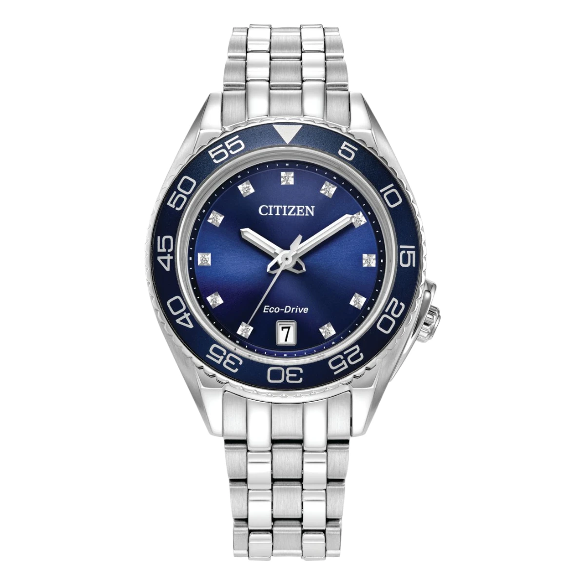 FE6160-57L_1 Citizen Solar Blå/Grå 35,4 mm - Bild 1