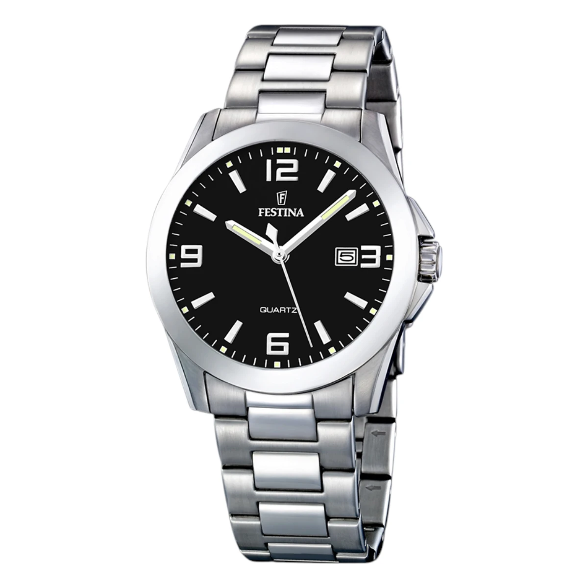 Festina_F16376-4 Festina Classics Datum Svart