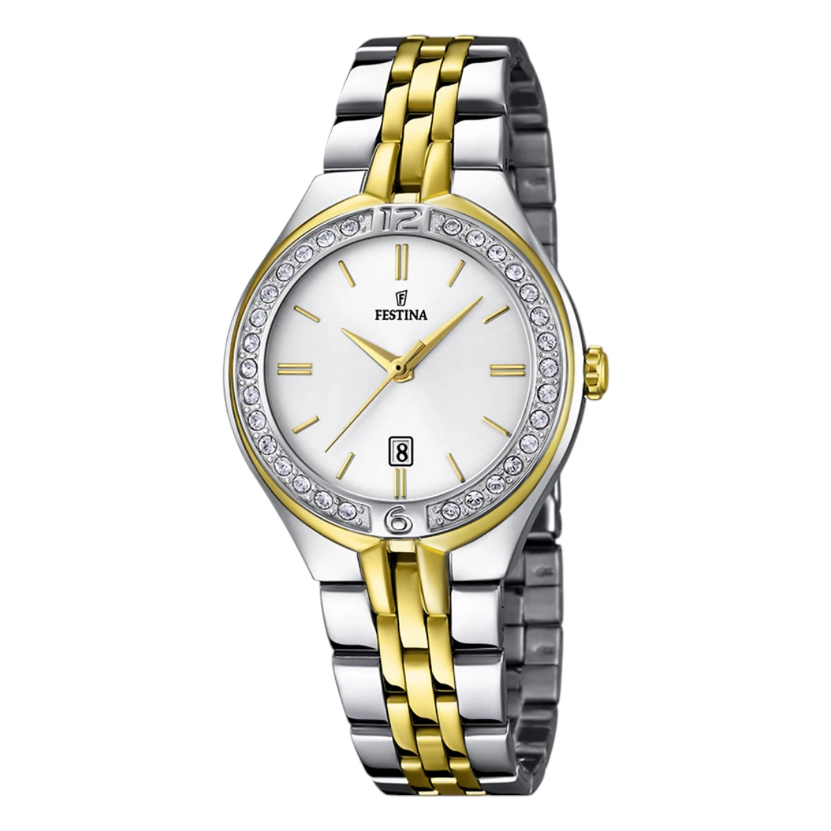 Festina_F16868-1 Festina Mademoiselle Tvåfärgad Silver