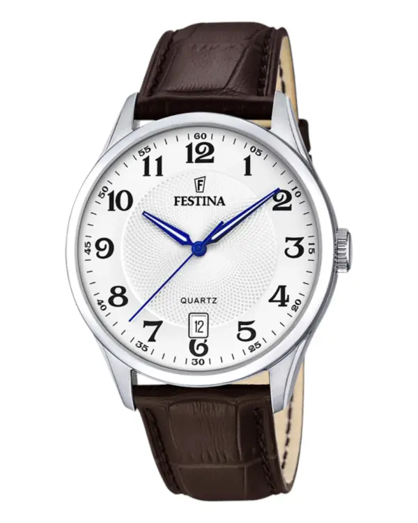Festina Classic Strap Blå Visare Vit