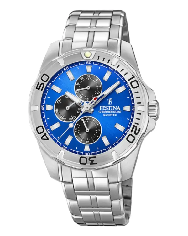 Festina Sport Multifunktion Svarta Register Blå