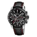 Festina Timeless Chronograph Läder Svart
