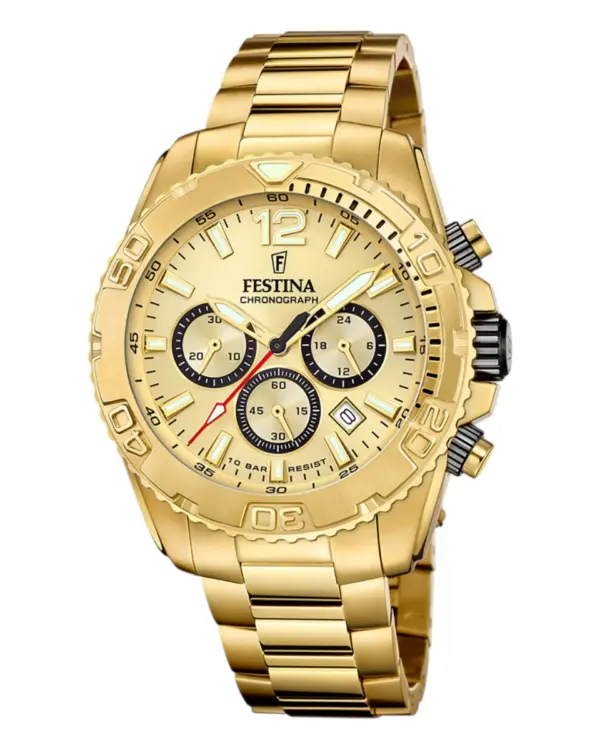 Festina Timeless Chronograph Guld