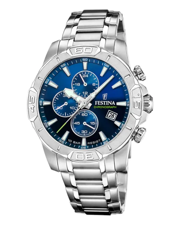 Festina Timeless Chronograph Datum Blå