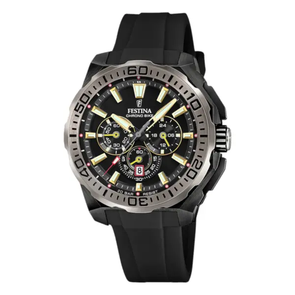 Festina Chrono Bike Guldvisare Svart
