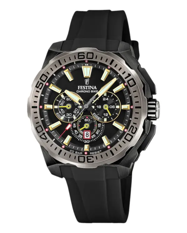 Festina Chrono Bike Guldvisare Svart