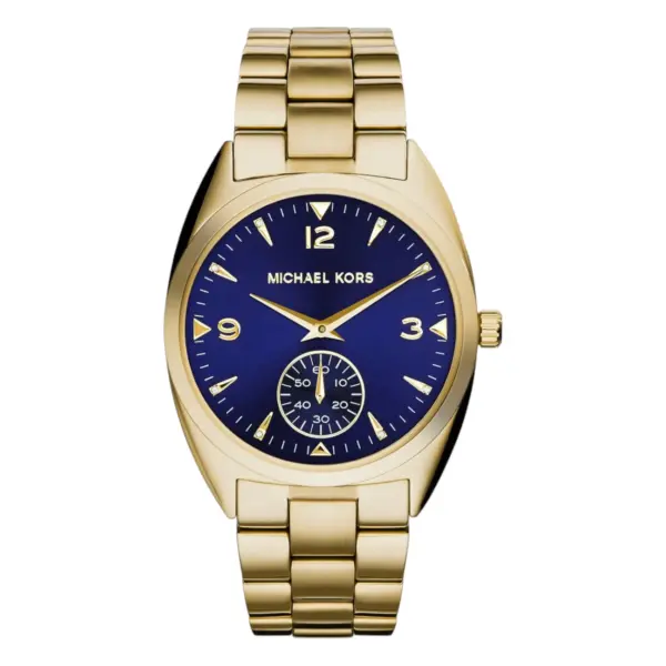 Michael Kors Callie 39 mm Quartz Guldfärgad Stållänk Blå