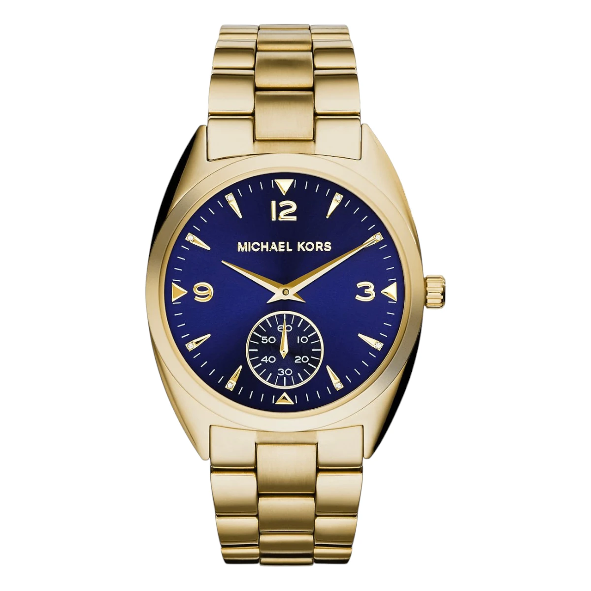 MK3345_1 Michael Kors Blå/Guldtonat 39 mm - Bild 1