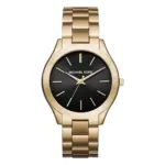 Michael Kors Svart/Guldtonat 42 mm
