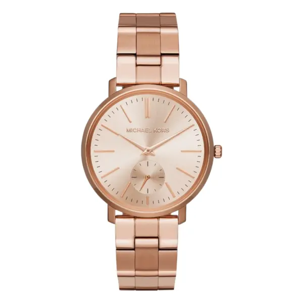 Michael Kors Jaryn Quartz Roséguldfärgad Stållänk Roséguld