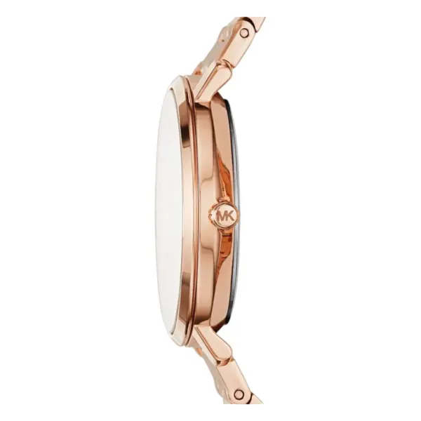 Michael Kors Jaryn Quartz Roséguldfärgad Stållänk Roséguld, bild 2