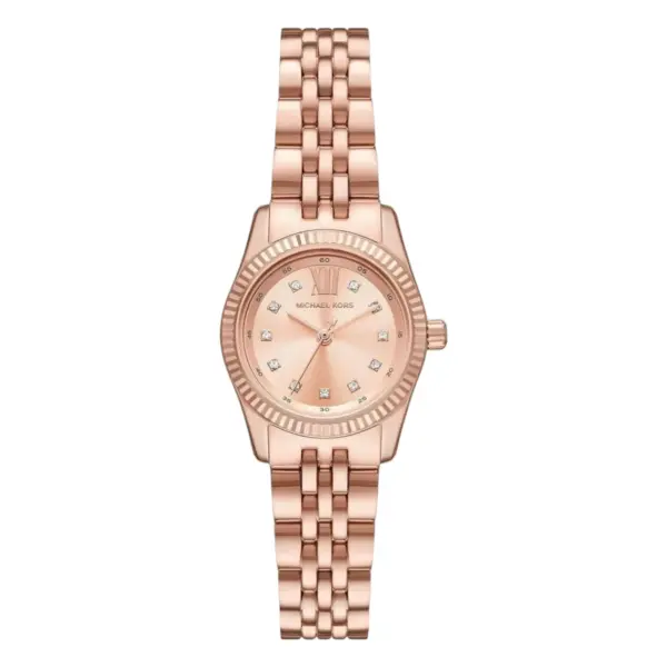 Michael Kors Lexington 26 mm Quartz Roséguldfärgad Stållänk Roséguld